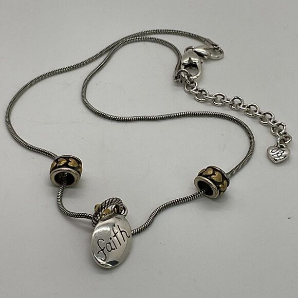 Brighton Faith Cross Charm and Bead Necklace - Picture 7 of 8